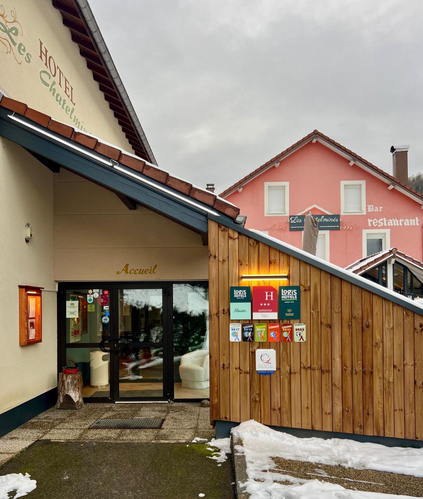 Logis Hotel, Chalets Et Restaurant Les Chatelmines La Bresse Exteriér fotografie